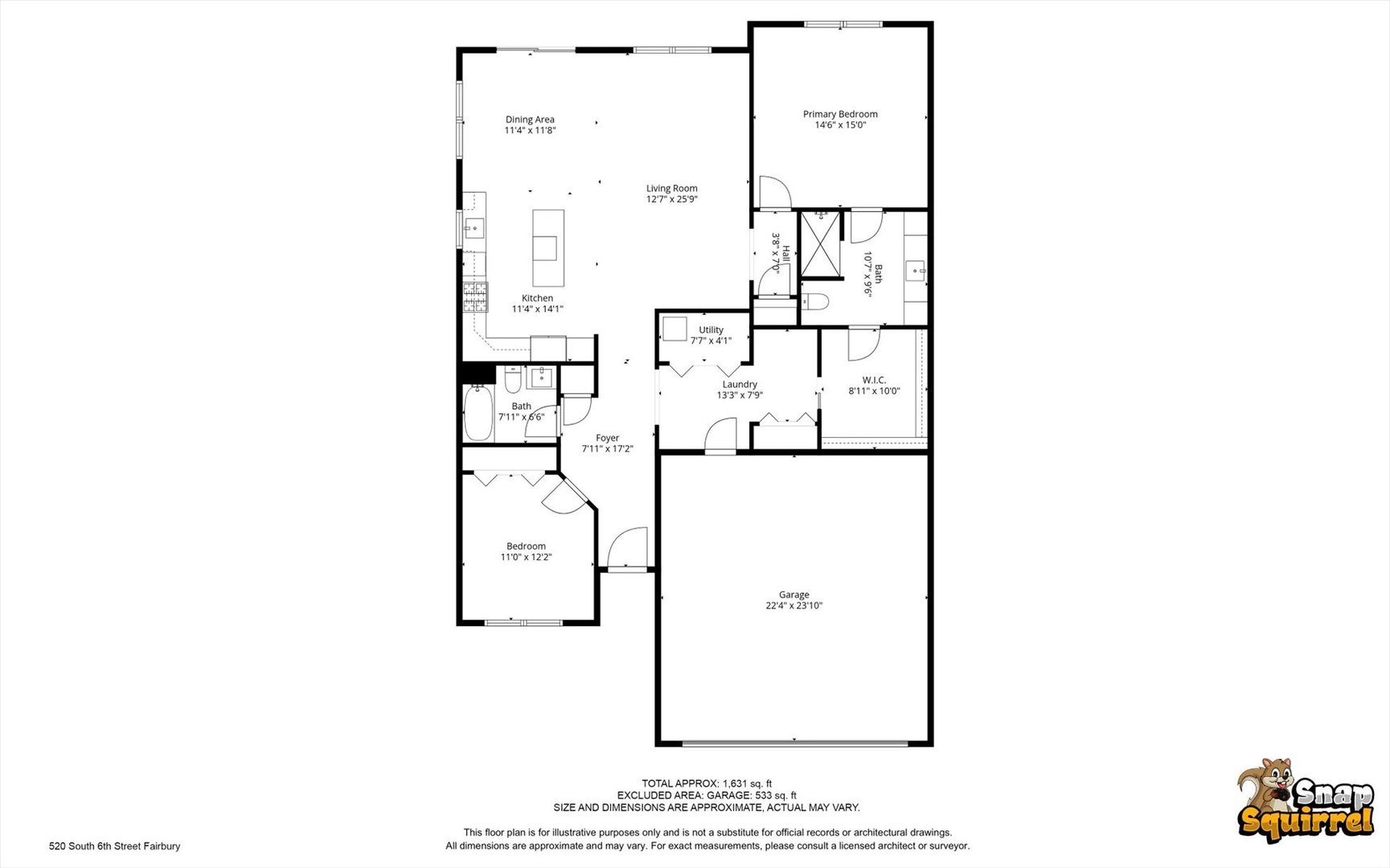 512 S 6th Street, Fairbury, IL 61739