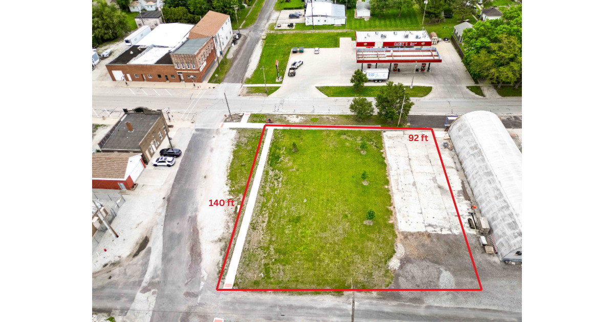 BLOCK 10 Lots 7 & 8, Colfax, IL 61728